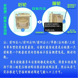 刹车王二级变压继动阀 科技守护行车安全，专利正品的匠心之选